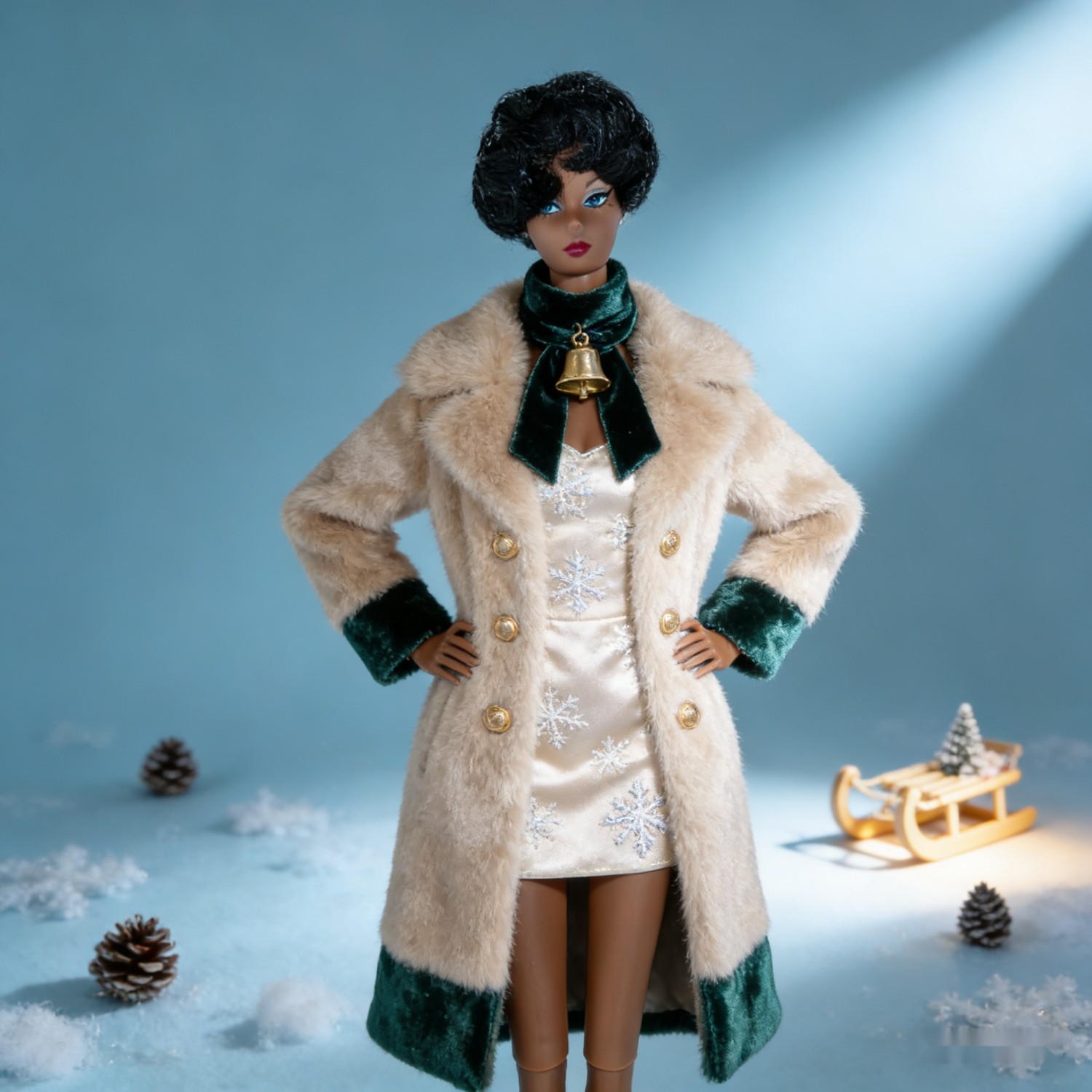 12.6in 1/6 Scale Ball-Jointed Doll - 12-Joint Articulated Collectible Figure | Exquisite Makeup + Realistic Skin + Fluffy Hair | DIY Outfit & Multi-Poseable Design