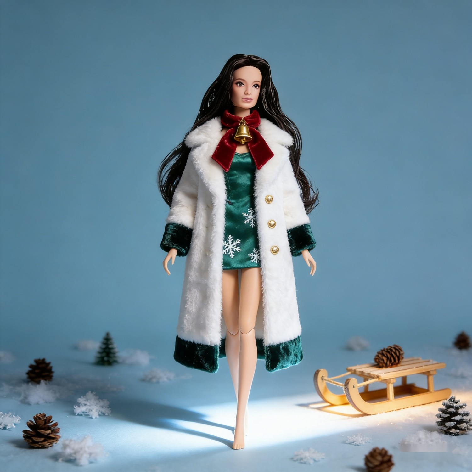 12.6in 1/6 Scale Ball-Jointed Doll - 12-Joint Articulated Collectible Figure | Exquisite Makeup + Realistic Skin + Fluffy Hair | DIY Outfit & Multi-Poseable Design